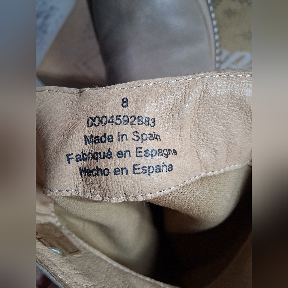 Free People Mel Slouch Boot Hazelnut Leather Size 8 New With Box Boho - Picture 8 of 11